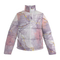 A.M. PUFFER JACKET "MARMO LIQUIDO"