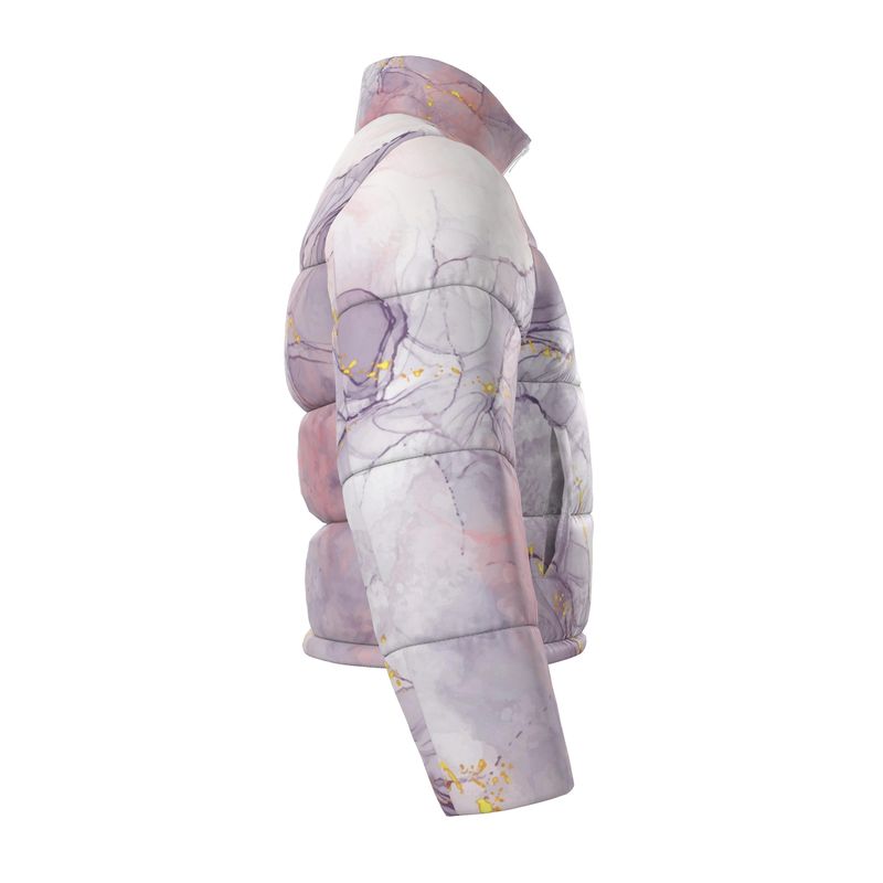 A.M. PUFFER JACKET "MARMO LIQUIDO"