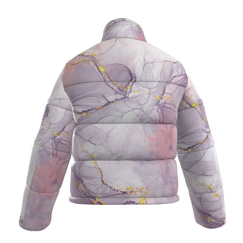 A.M. PUFFER JACKET "MARMO LIQUIDO"