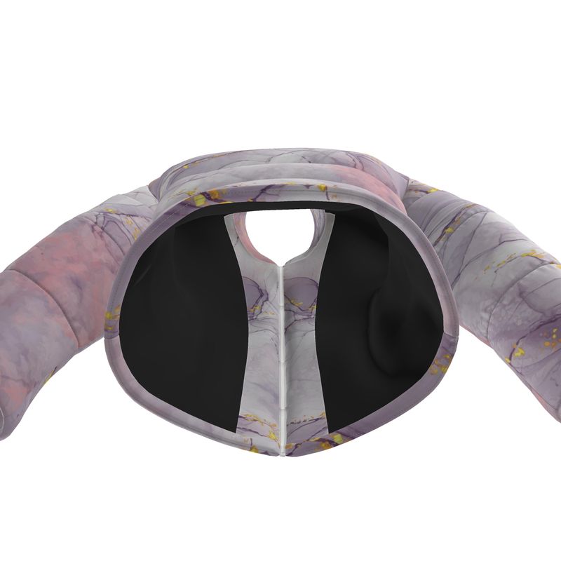 A.M. PUFFER JACKET "MARMO LIQUIDO"