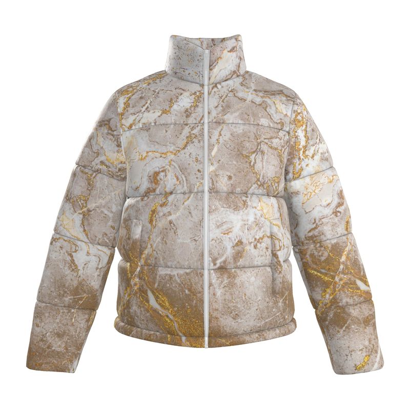 A.M. PUFFER JACKET "MARMO BRECCIA"