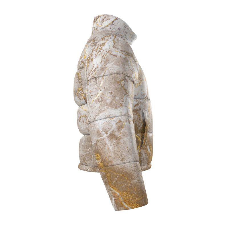 A.M. PUFFER JACKET "MARMO BRECCIA"