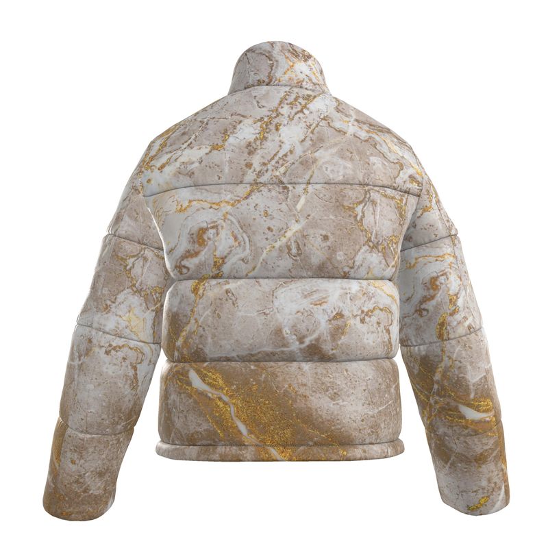 A.M. PUFFER JACKET "MARMO BRECCIA"