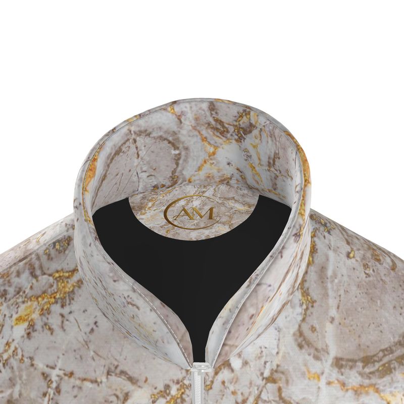 A.M. PUFFER JACKET "MARMO BRECCIA"