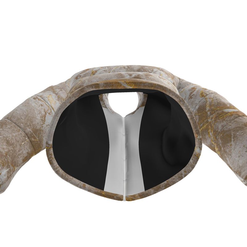 A.M. PUFFER JACKET "MARMO BRECCIA"