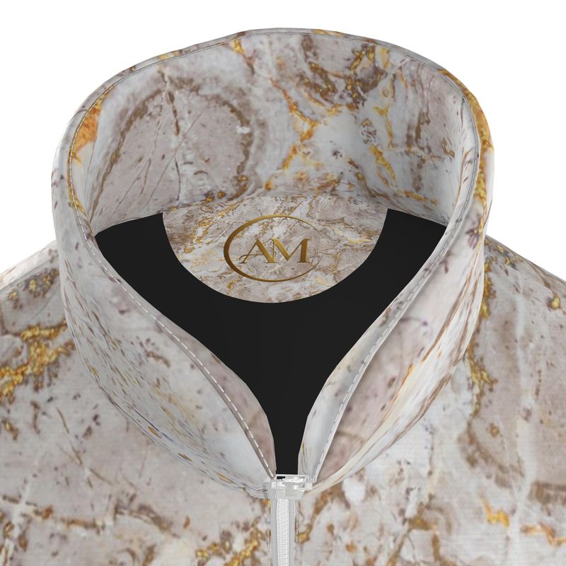 A.M. PUFFER JACKET "MARMO BRECCIA"